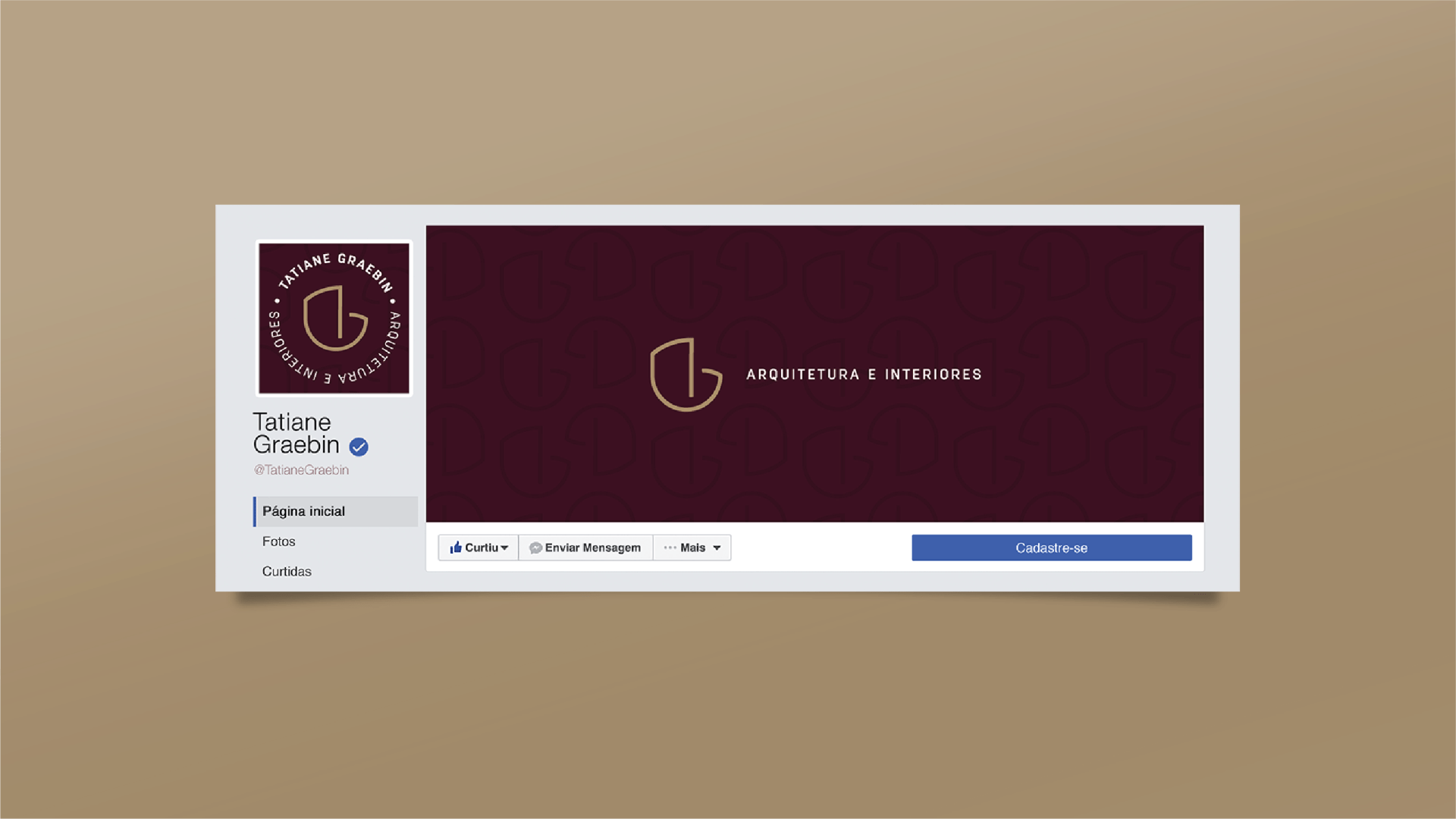 Projeto de identidade visual, Tatiane Graebin. 
